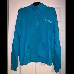 Victoria Secret PINK 3/4 Zip Hoodie